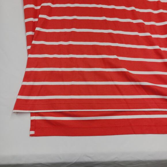 Polo by Ralph Lauren Polo Classic Preppy Sleeve Red White Stripes Cotton Mens L - Picture 11 of 14